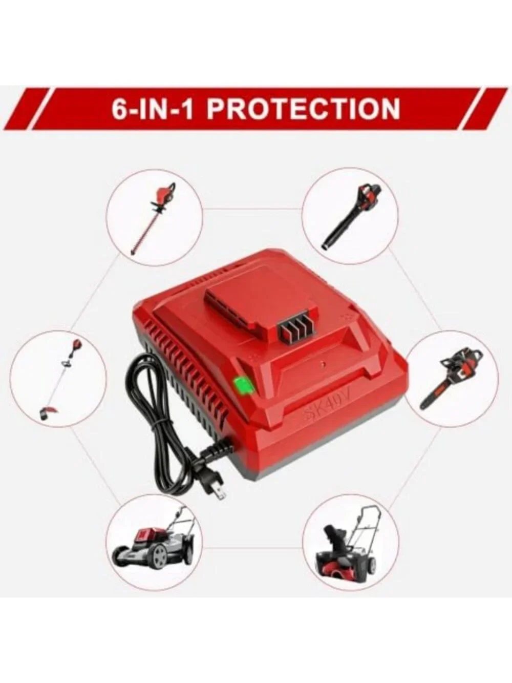 Fast Charging 40V Battery Charger - Rapid Ultra Turbo for Lithium-ion Batteries